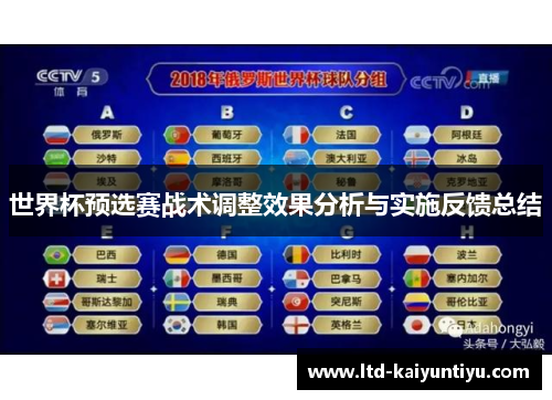 世界杯预选赛战术调整效果分析与实施反馈总结